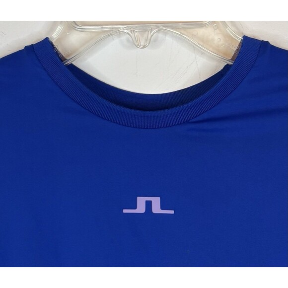 J. LINDEBERG Hanna Top Women Medium Surf Web Blue Sleeveless Tank Golf Active - Picture 5 of 10